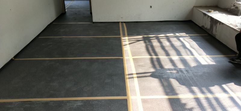 杭(hang)州濱江錦粼府現(xian)場改性聚丙烯保(bǎo)溫隔聲闆現場鋪(pù)設